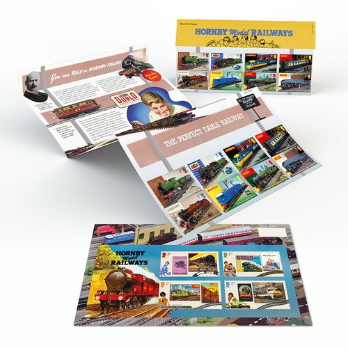 Hornby model railways stamps - railways,