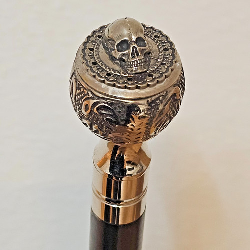 Wooden walking stick cane - stick,