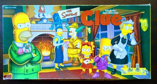 Clue the simpsons edition - clue,