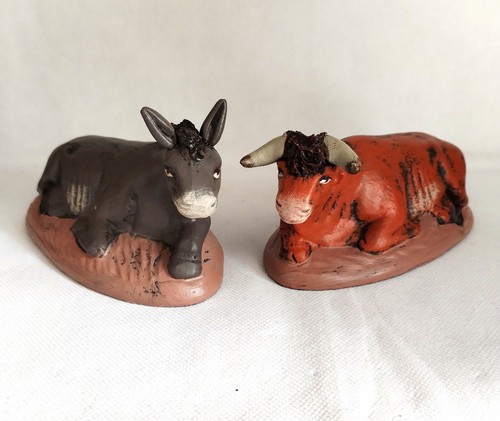 Vintage christmas nativity - vintage,