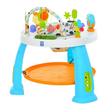 Bright Starts, Bounce Bounce Baby 2-in-1 Activity Center Jumper and Table- Pink