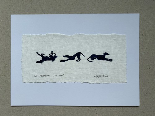 Greyhound mini lino - mini,