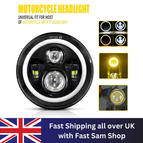 Universal motorcycle headlight - motorcycle,