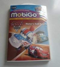 V TECH MOBIGO-DISNEY PIXAR CARS-MATER`S TALL TALES-4-8YEARS