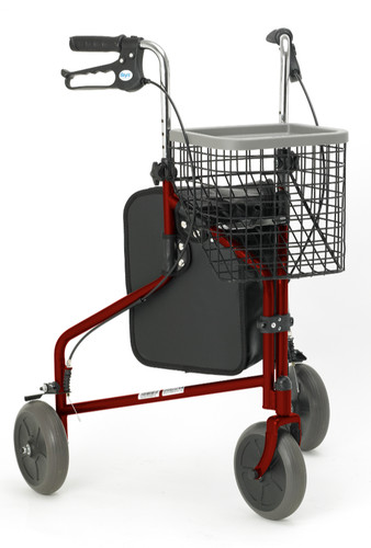 Three wheeled rollator - three,