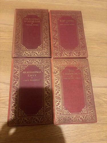 Books antique readers red - books,