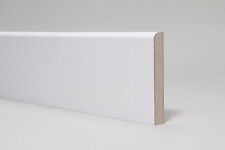 Skirting Board  White Primed MDF  Bullnose  119 x 14.5 x 5400mm