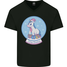 Christmas Unicorn Snow Globe