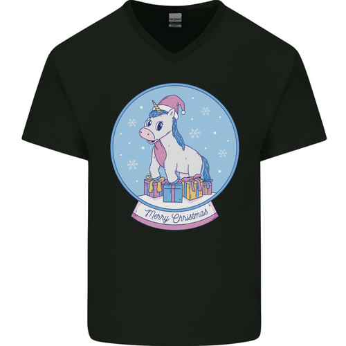 Christmas unicorn snow globe - christmas,