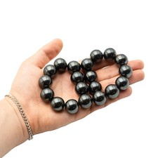 Ferrite Magnetic Spheres Big Magnet Balls for ASMR, Relaxation, 20 Pcs (20mm) 