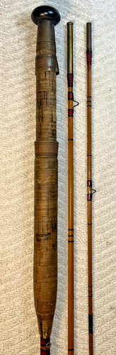 Split cane trout fly - fly, rod