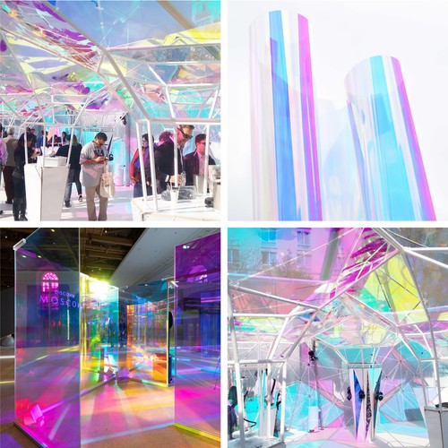 Dichroic colour changing