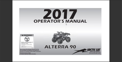 2017 artic cat alterra atv - 2017,