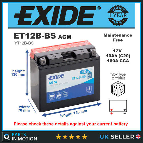 Agm motorcycle battery bike - agm,