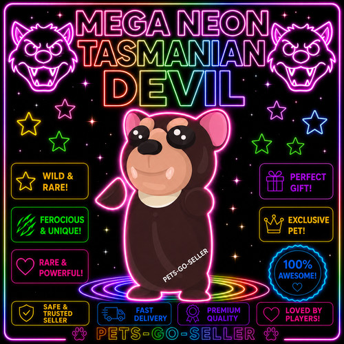 Mega neon tasmanian devil - mega,