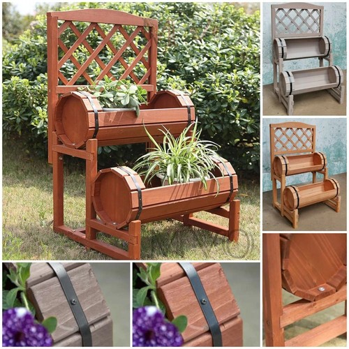 Garden double barrel flower - barrel,