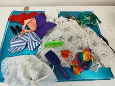 Vintage Assorted Dolls Clothes & Accessories Hand Made