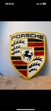 PORSCHE emblem -painted cast