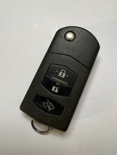 GENUINE MAZDA 3 BUTTON REMOTE FLIP KEY FOB FOR 2 3 RX8 MX5 ETC VISTEON 41522 #04