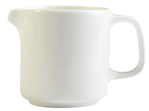 Milk jug white porcelain - porcelain, orion