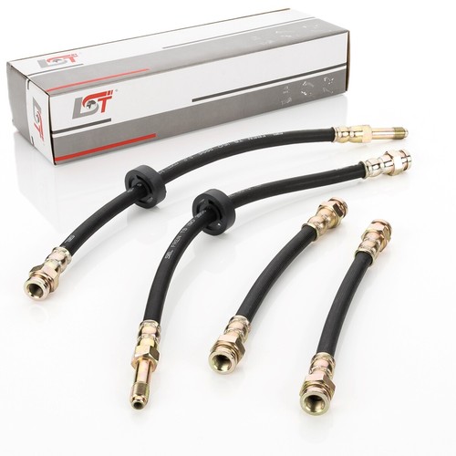 Brake hose line front - 4x,