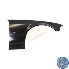 BMW 3 E36 Coupe Front Wing Primed Driver Side With Small Hole 1996-1999 