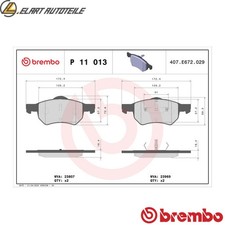 Brake pad set disc brake P 11