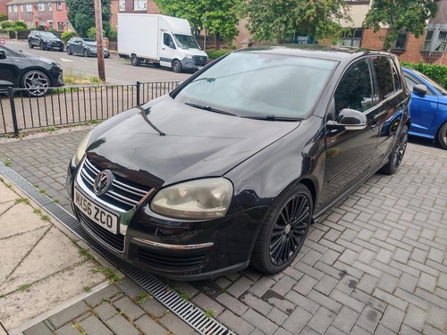 Golf mk5 r32 black front - mk5,