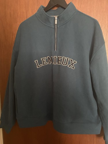 Lemieux womens teal sweatshirt - lemieux,