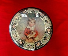 Antique Vintage Old Peek Frean Co Ltd Biscuit Litho Tin London England Advt Sign