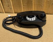 WILD & WOLF Princess Telephone Black Push Button Dial 1950s Design Phone