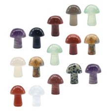  15 Pcs Toadstool Garden Ornaments Mushroom Statues for Figurines