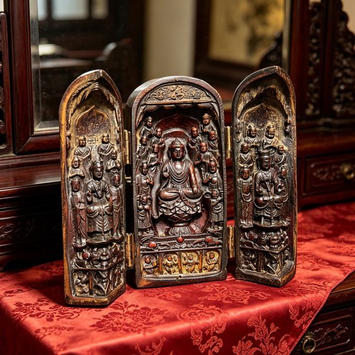 Antique design buddha - antique,