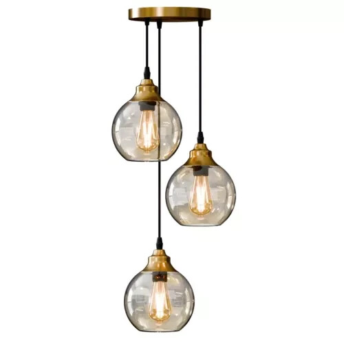 Way hanging glass pendant - 3,