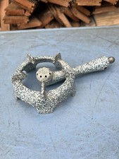 Vintage French Blue Mottled