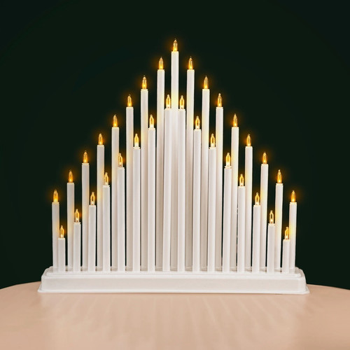 White candle bridge - white, 33