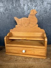 Pine Kitchen Wall Shelves