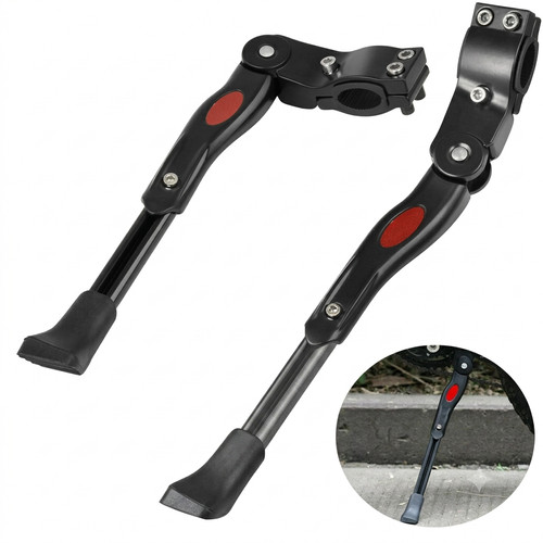 Adjustable bike kickstand - bike,
