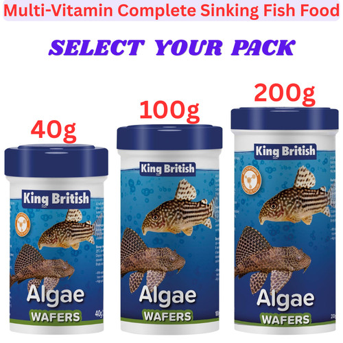 King british algae wafers - king,