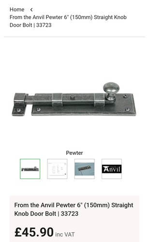 Rrp anvil pewter sliding - anvil,