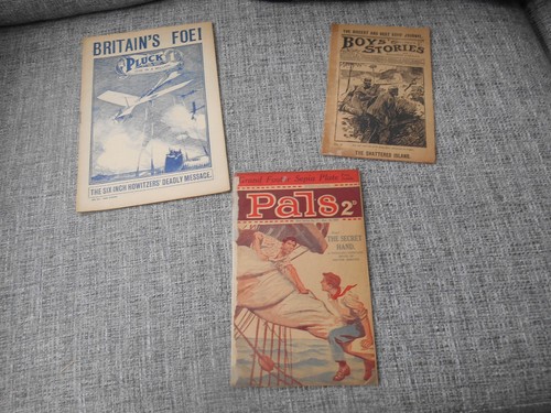 Old boys papers pluck - 3, pluck,pals