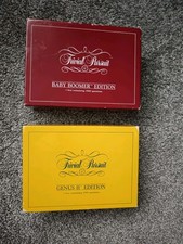 Trivial Pursuit Genus 2 & Baby Boomer Question Cards, Good Condition, Cards Only