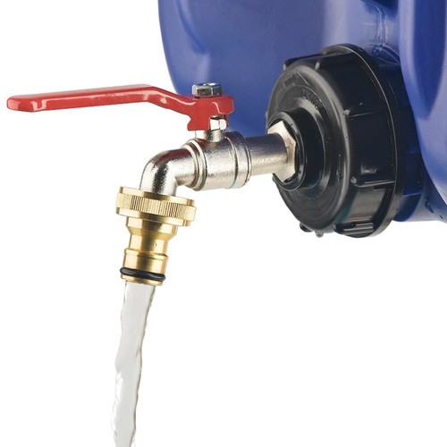 Ibc tank adapter connector - connector, to