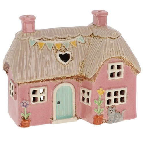 Village pottery pink - village,