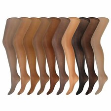 20 Denier Ladder Resist Tights by Cindy. Choice of Colour/Size - Free Post