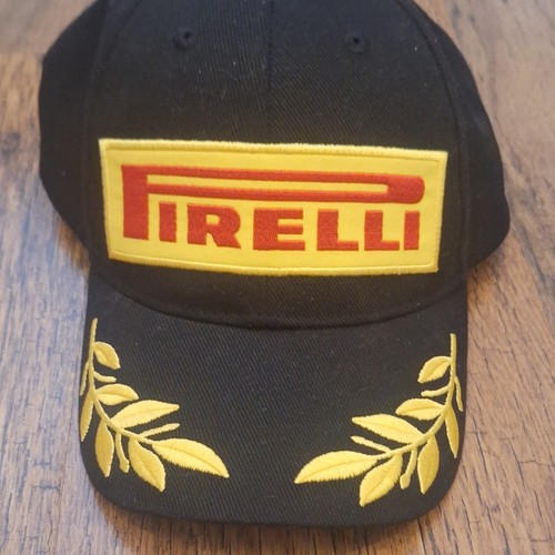 Pirelli black adjustable cap - black,