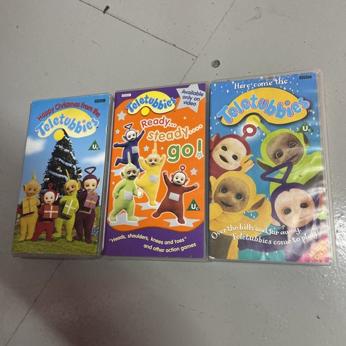Teletubbies vhs bundle - x3,