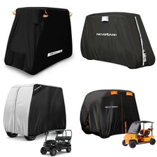 2/4 Passenger Golf Buggy Cart Cover Heavy Duty Storage For EZ GO Club Car Yamaha
