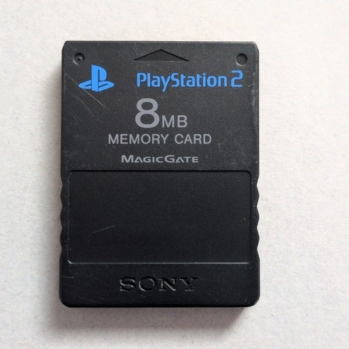 Ps2 memory card black - ps2,
