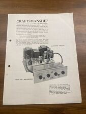 Leak TL/10 Amplifier Information Leaflet 2 Page - T63